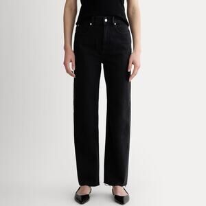Everlane The Way High Organic Cotton Jean Coal Size 33 Tall NWT